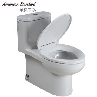 American Standard 美标 CCAS2005 加长型连体座厕 含角阀软管  400mm