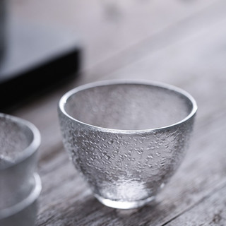 榜书城 锤目纹酒杯 茶杯 2只装