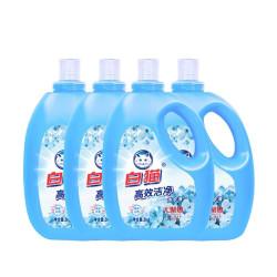 Baimao 白猫 高效洁净洗衣液 3kg*4瓶