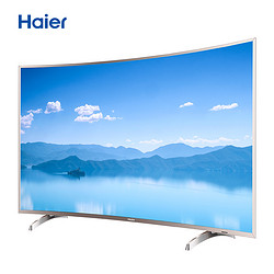 海尔(Haier) LQ65S31N 65英寸 4K超清纤薄曲面语音遥控液晶曲面电视机 8G大存储