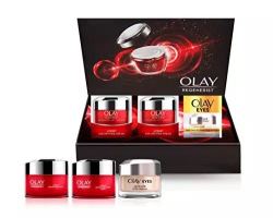 OLAY 玉兰油 新生塑颜&多效修护面部护肤套装(3点塑颜日霜15ml+晚霜15ml+多效修护眼霜15ml)
