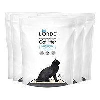 LORDE 里兜 宠物猫砂 豆腐砂 6L*5袋装 *2件