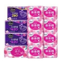 kotex 高洁丝 亲亲棉日用卫生巾 82片（ 240mm*48片+190mm*18片+280mm*8片+420mm*8片）