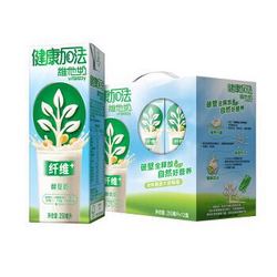 维他奶 健康加法纤维+醇豆奶饮料250ml*12盒 整箱装 *5件