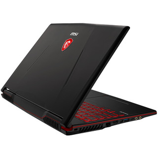  MSI/微星 GL系列 GL63 94%色域 游戏本笔记本电脑+赛睿键盘  酷睿i5-8300H 黑色 8GB 1TB