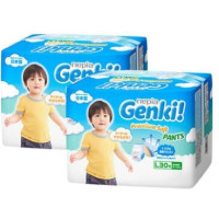 nepia 妮飘 Genki 婴儿拉拉裤 L30片 2包 *2件