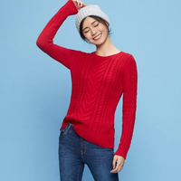 Old Navy 345959W 女士麻花毛衣