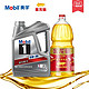 Mobil 美孚1号 全合成机油 5W-30 SN级 4L+金龙鱼黄金比例调和油 1.8L