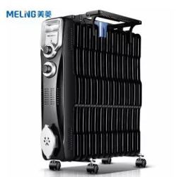 美菱（MeiLing）取暖器家用/电暖器/暖气片/电热油汀 带烘干衣架 MDN-RY111A
