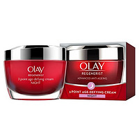 中亚Prime会员：OLAY 玉兰油 新生塑颜 3点强效抗衰老保湿晚霜 50ml  *3件