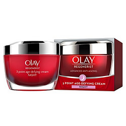 OLAY 玉兰油 新生塑颜 3点强效抗衰老保湿晚霜 50ml  *3件