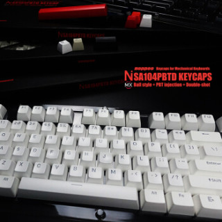 noppoo NSA104 键帽 球帽(PBT、透光、SA高度)