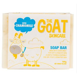 THE GOAT SKINCARE 纯天然手工皂羊奶皂 洋甘菊味 100g *4块 