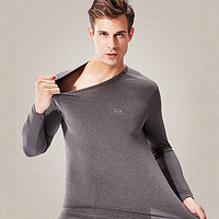  Miiow 猫人 男女款保暖内衣 (深花灰、XL、V领)