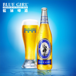 bluegirl蓝妹啤酒640ml12