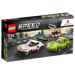 LEGO 乐高 超级赛车速度冠军系列  75888 保时捷911 RSR&amp;Turbo3.0