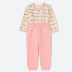 优衣库 UNIQLO 优衣库 婴幼儿压线睡衣