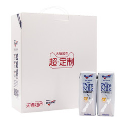 Theland 纽仕兰4.0g乳蛋白全脂牛奶250ml*16盒学生早餐奶 *3件