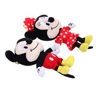 Disney 迪士尼 DH75007 时尚毛绒玩偶钥匙链时尚可爱挂件 
