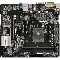 ASROCK/华擎科技 A320M-HDV主板AM4接口支持锐龙1700 1600CPU