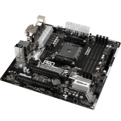 华擎（ASRock）AB350M PRO4主板（AMD B350/AM4 Socket）