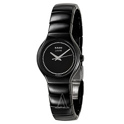 RADO 雷达 True Jubile R27655732 女款镶钻陶瓷腕表