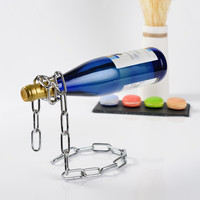 见光 创意红酒架 送瓶塞+割纸器+开瓶器+倒酒器