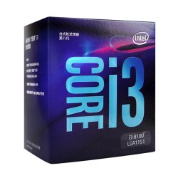 intel 英特尔 Core 酷睿 i3-8100 处理器