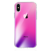 collen 科邻 苹果手机 渐变手机壳 (紫、iPhone X)