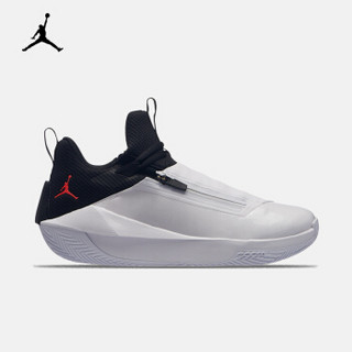  AIR JORDAN JUMPMAN HUSTLE PF AQ0394 男子篮球鞋 (白/黑、42.5)