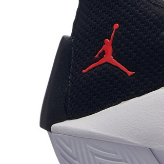  AIR JORDAN JUMPMAN HUSTLE PF AQ0394 男子篮球鞋 (白/黑、42.5)