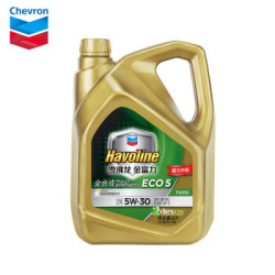 Chevron 雪佛龙 金富力全合成机油 ECO 5  5W-30 4L
