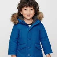 GAP 盖璞 男幼童派克大衣羽绒服 *2件 +凑单品