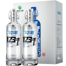 贵州茅台集团习酒123干52度浓香型白酒500ml*2 2瓶装