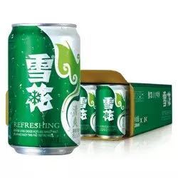 雪花啤酒（Snowbeer）8度清爽啤酒 330ml*6听/组