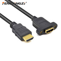 Fengyingzi 丰应子 26592728437 HDMI公对母延长线 1.4版 (0.11米)