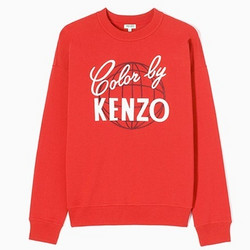 KENZO 高田贤三 Color by Kenzo系列 男士纯棉logo贴花卫衣