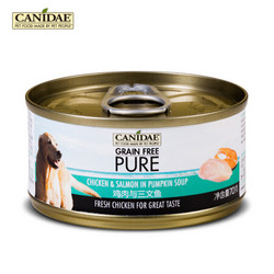 CANIDAE 卡比 宠物狗罐头 鸡肉与三文鱼 70g *29件