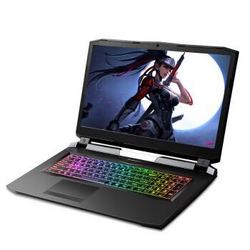 Hasee 神舟 战神 GX8-CR6S1 17.3英寸笔记本电脑（i5-9600K、8GB、1TB+256GB、GTX1070、120Hz、94%）