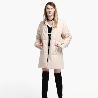 ochirly 欧时力 1jz3305280 女装中长款棉衣外套【报价 价格 评测