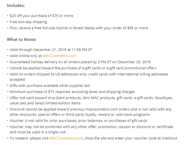 GILT CITY 免费领取 M·A·C 魅可美国官方商城