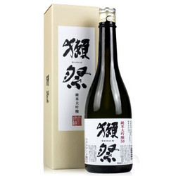 獭祭 日本原装进口洋酒 日本清酒 纯米大吟酿 獭祭50清酒 720ml *4件