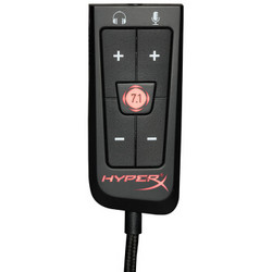 Kingston 金士顿 HyperX 灵音 7.1虚拟环绕音效 游戏声卡线控 内置DPS声卡 Cloud 电脑声卡