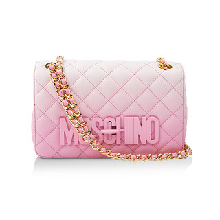 MOSCHINO A75078002 女士字母logo渐变色单肩斜挎包