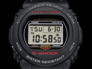 CASIO 卡西欧 G-SHOCK DW-5750E-1JF 男士运动手表