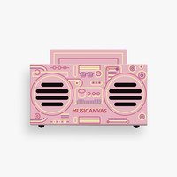 MUSICANVAS Baby款 蓝牙音箱 (芭比粉)