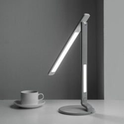 锂电池台灯折叠便携三档色温学生儿童阅读学习卧室床头灯灯草灰3件