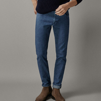  Massimo Dutti 00041051405 男士修身版斜纹布牛仔裤