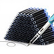 芮翔 墨囊 3.4mm口径 100支 黑色/蓝色/蓝黑色可组合选购 赠1支正姿钢笔