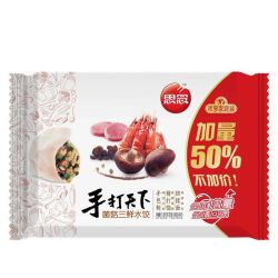 思念 手打天下菌菇三鲜/猪肉白菜/猪肉荠菜水饺 1080g